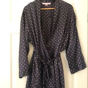 90s Satin robe and slip set